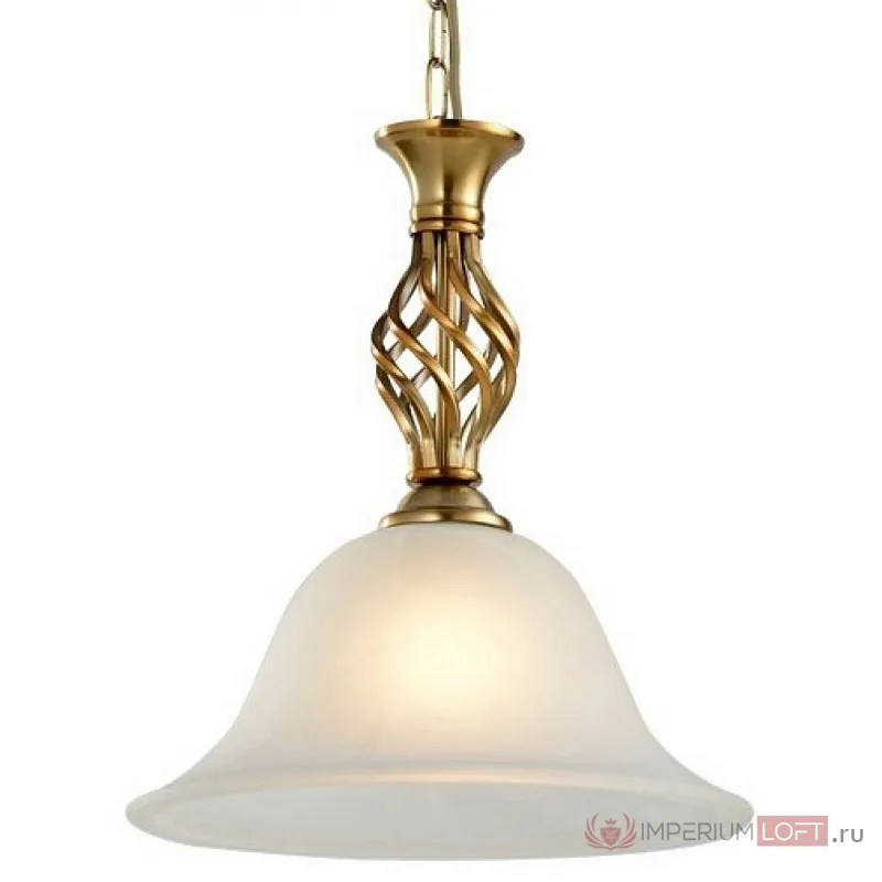 Подвесной светильник Arte Lamp Cono A8391SP-1PB Цвет арматуры медь Цвет плафонов белый от ImperiumLoft