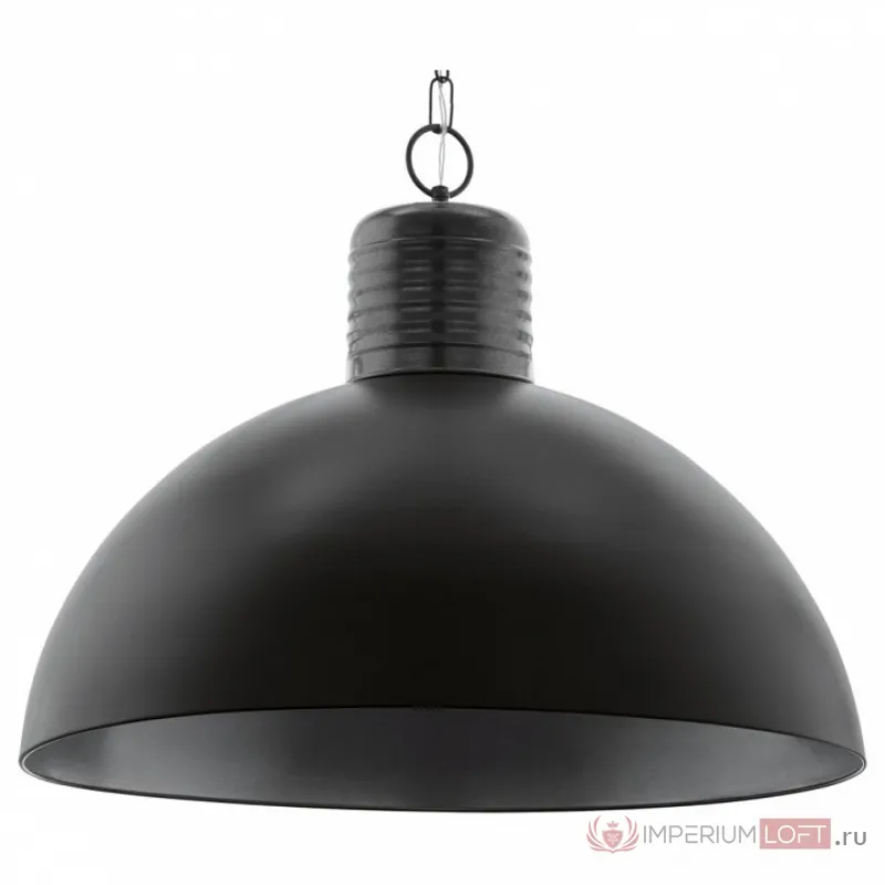 Подвесной светильник Eglo Coldridge 49105 Цвет плафонов черный Цвет арматуры черный от ImperiumLoft