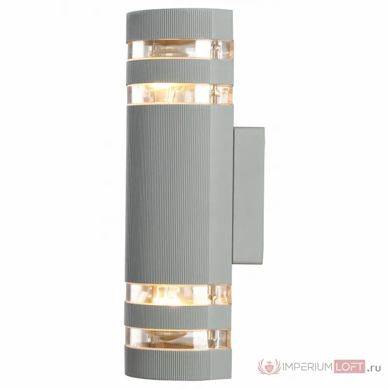 Светильник на штанге Arte Lamp Metro A8162AL-2GY Цвет арматуры серый Цвет плафонов прозрачный от ImperiumLoft