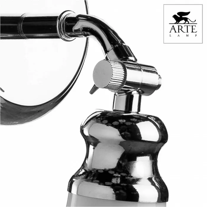 Спот Arte Lamp Vento A9231AP-1CC Цвет арматуры хром Цвет плафонов белый от ImperiumLoft
