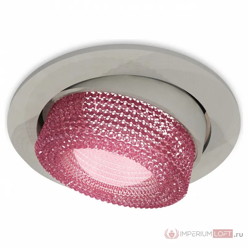 Встраиваемый светильник Ambrella Techno Spot 89 XC7653062 Цвет плафонов розовый от ImperiumLoft
