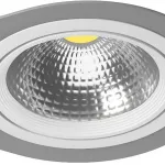 Встраиваемый светильник Lightstar Intero 111 i939060606 Цвет арматуры серый