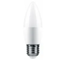 Лампа светодиодная Feron LB-1307 E27 7.5Вт 4000K 38057 Цвет арматуры хром Цвет плафонов прозрачный
