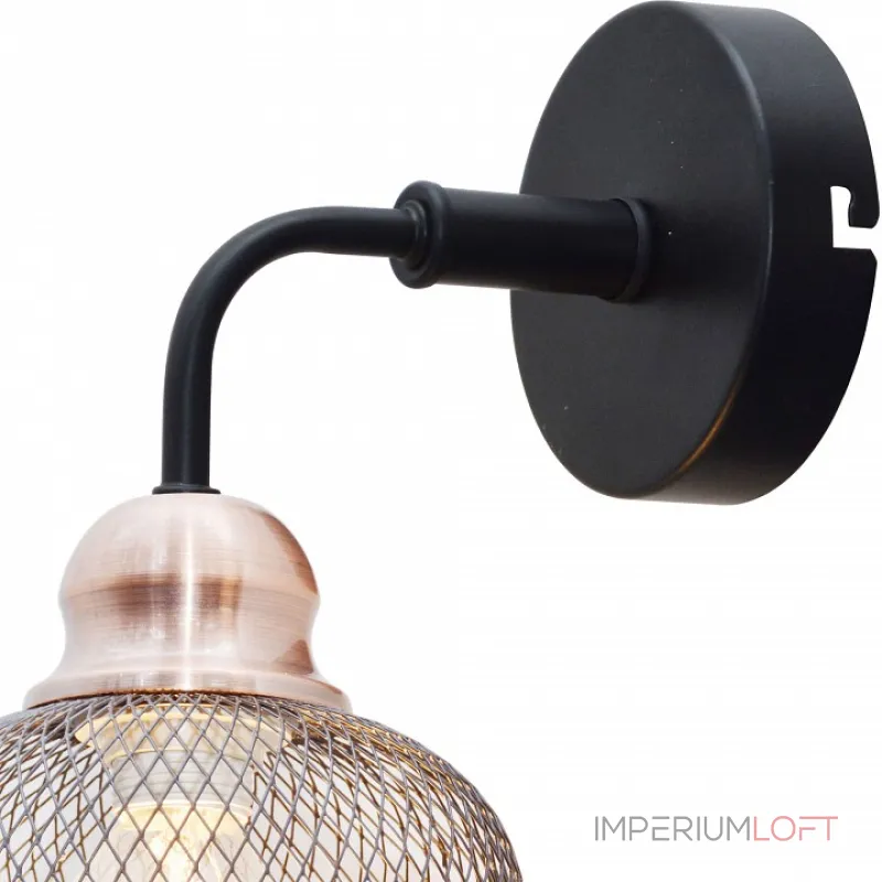 Бра TopLight Griselda TL1158-1W Цвет арматуры медь Цвет плафонов медь
