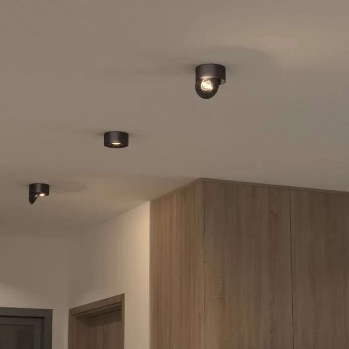 Накладной светильник Elektrostandard Glide Glide 8W жемчуг черный (25100/LED) от ImperiumLoft