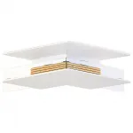 Соединитель для треков Donolux DLM Outter corner DLM/White Цвет арматуры белый