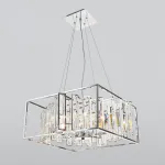 Подвесной светильник Bogate's Cella 312/6 Strotskis Цвет арматуры хром Цвет плафонов прозрачный от ImperiumLoft