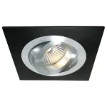 Встраиваемый светильник Deko-Light 110427 Цвет арматуры черный Цвет плафонов серебро