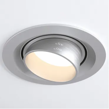 Встраиваемый светильник на штанге Elektrostandard 9919 LED a052461 Цвет арматуры серебро Цвет плафонов серебро