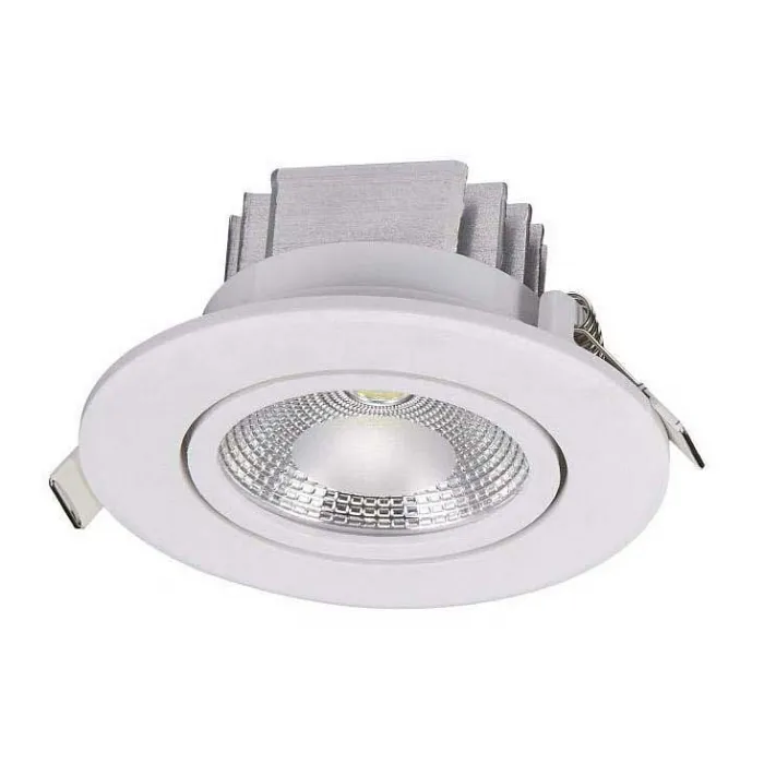 Встраиваемый светильник Nowodvorski Downlight Cob 6971 Цвет арматуры белый Цвет плафонов прозрачный от ImperiumLoft