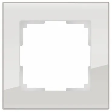 Рамка на 1 пост Werkel Favorit WL01-Frame-01 Цвет арматуры серый