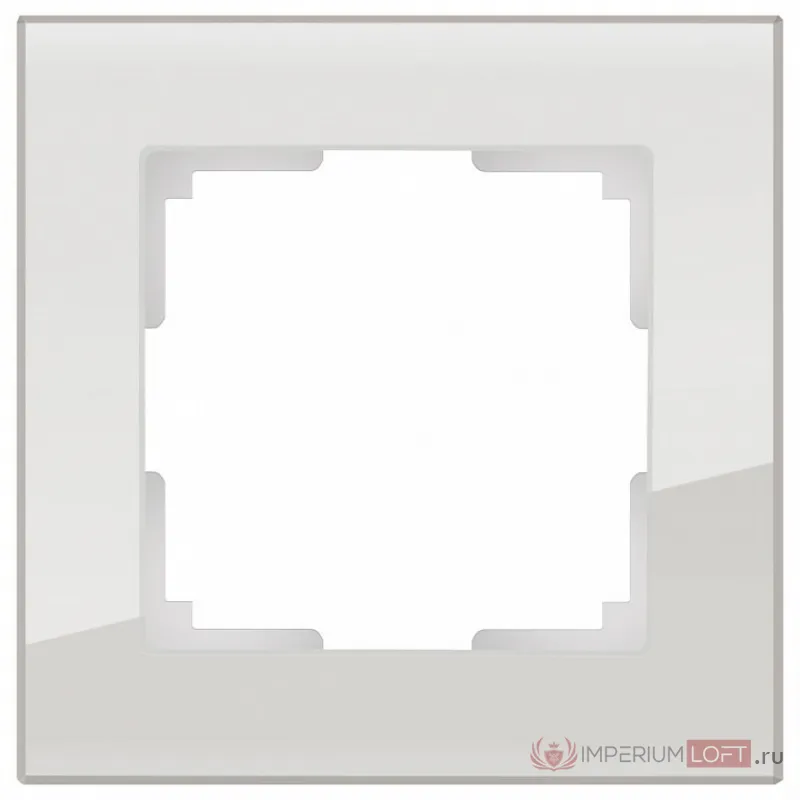 Рамка на 1 пост Werkel Favorit WL01-Frame-01 Цвет арматуры серый от ImperiumLoft