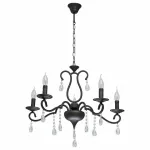 Подвесная люстра DeMarkt City Аида 20 323016705 Цвет плафонов прозрачный от ImperiumLoft