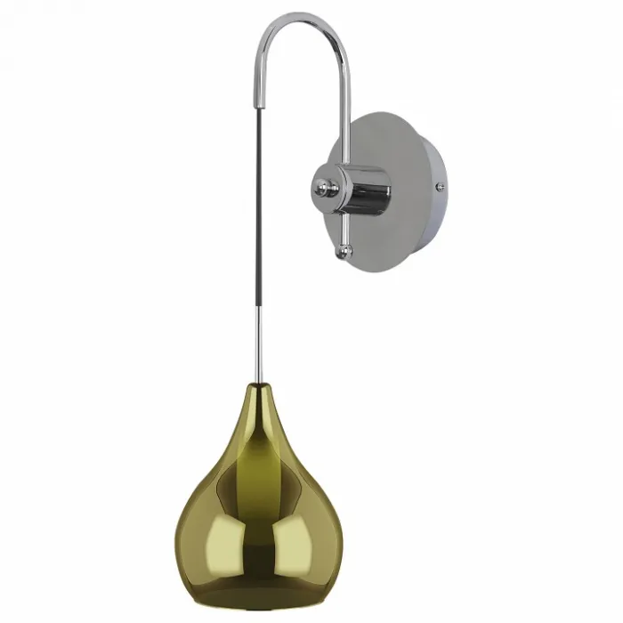 Бра Lightstar Pentola 803538 Цвет арматуры хром Цвет плафонов зеленый от ImperiumLoft