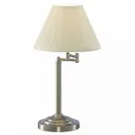 Настольная лампа декоративная Arte Lamp California A2872LT-1SS Цвет арматуры хром Цвет плафонов кремовый
