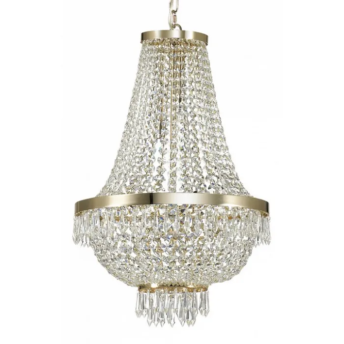 Подвесная люстра Ideal Lux Caesar CAESAR SP9 ORO Цвет арматуры золото от ImperiumLoft