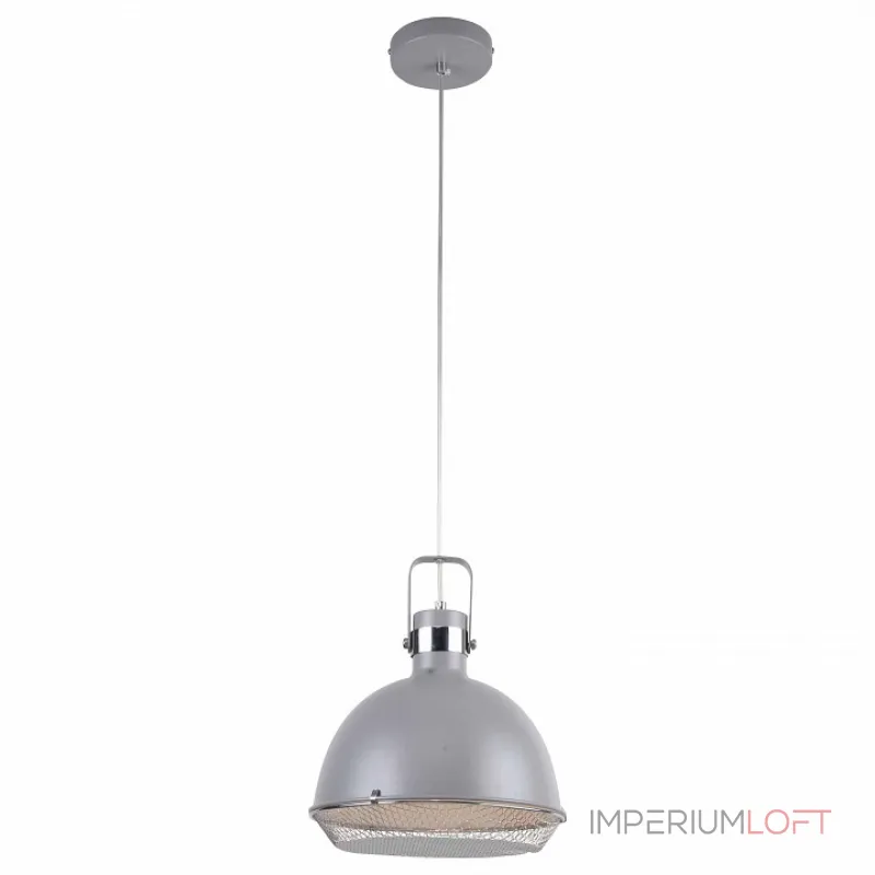 Подвесной светильник Stilfort Oregon 2025/06/01P Цвет плафонов серый Цвет арматуры серый