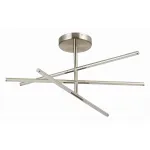 Люстра на штанге ST-Luce Ralio SL1580.103.03 Цвет арматуры Серый Цвет плафонов Серый от ImperiumLoft