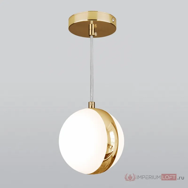 Подвесной светильник Elektrostandard DLN050 a047809 Цвет плафонов белый Цвет арматуры золото от ImperiumLoft
