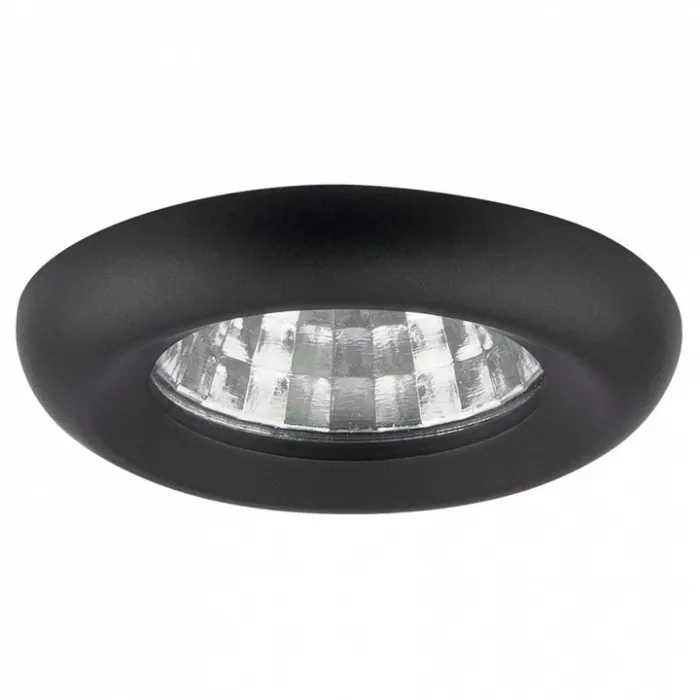 Встраиваемый светильник Lightstar Monde LED 071017 Цвет арматуры черный Цвет плафонов прозрачный от ImperiumLoft
