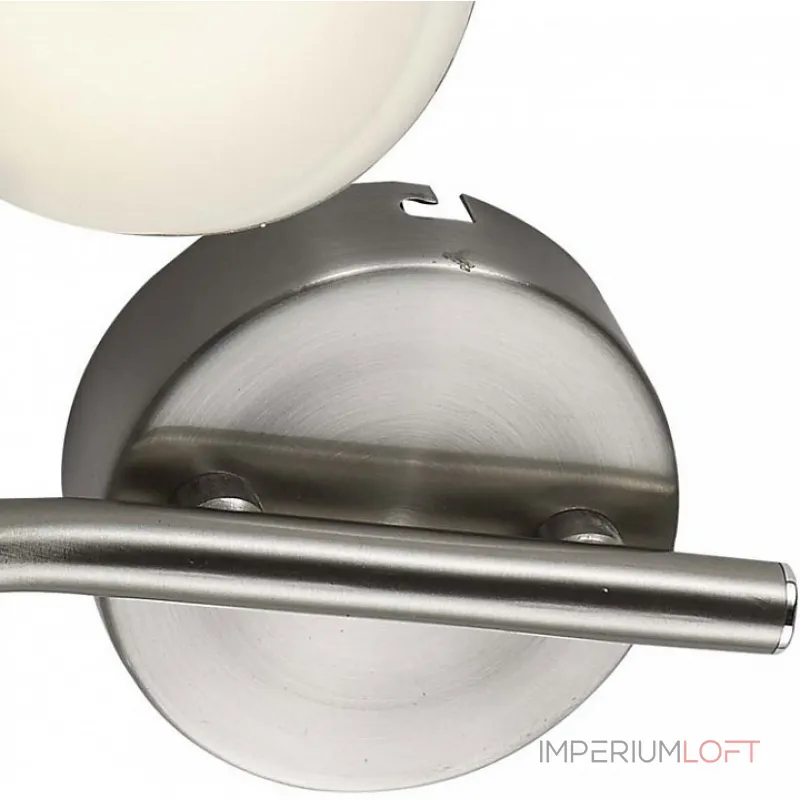 Спот TopLight Penelope TL1237Y1-03SN Цвет арматуры никель Цвет плафонов белый Спот TopLight Penelope TL1237Y1-03SN Цвет арматуры никель Цвет плафонов белый