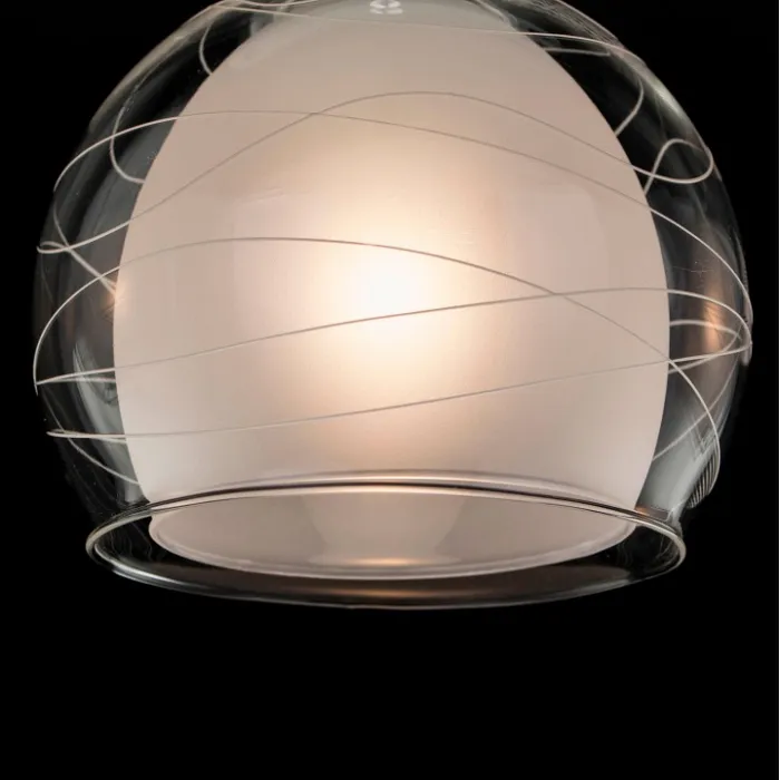 Подвесной светильник Citilux Буги CL157132 Цвет плафонов белый Цвет арматуры хром от ImperiumLoft
