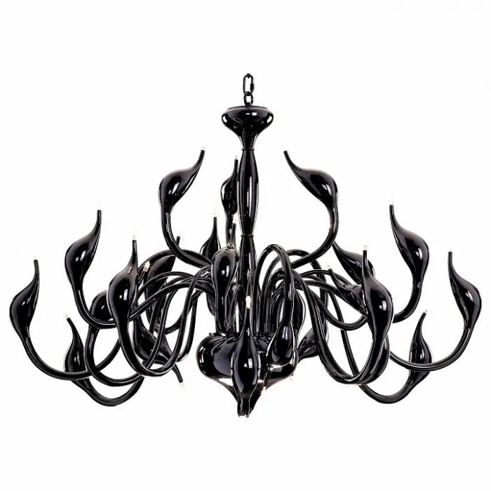Подвесная люстра Lightstar Cigno Collo 751247 Цвет арматуры черный от ImperiumLoft
