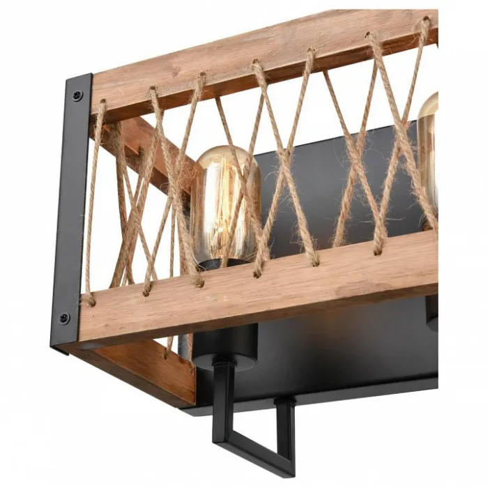 Накладной светильник Vele Luce Cubo 742 VL6052W02 Цвет арматуры черный Цвет плафонов черный от ImperiumLoft