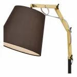 Торшер Arte Lamp Pinocchio A5700PN-1BK Цвет арматуры коричневый Цвет плафонов черный от ImperiumLoft