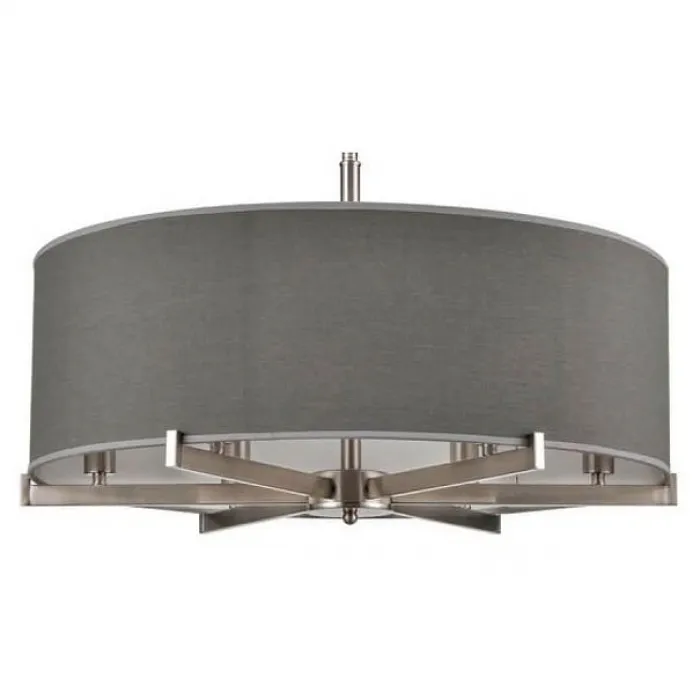 Подвесной светильник Vele Luce Camellia VL4203P26 Цвет арматуры хром Цвет плафонов серый от ImperiumLoft