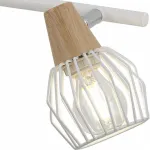 Спот Rivoli Naturale W3 WT Б0038098 Цвет арматуры белый Цвет плафонов белый