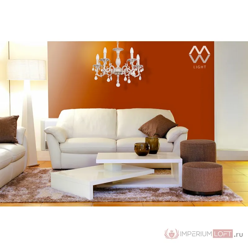 Подвесная люстра MW-Light Свеча 2 301014605 Цвет арматуры золото Цвет плафонов прозрачный от ImperiumLoft