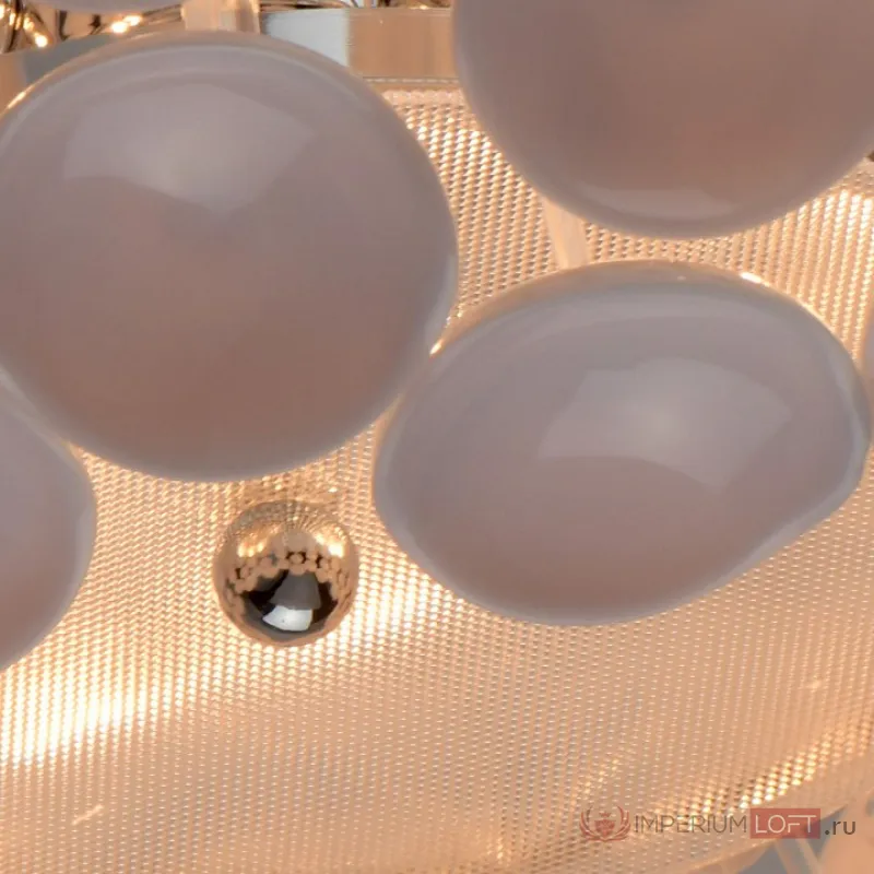 Накладной светильник MW-Light Виола 298013005 Цвет арматуры хром Цвет плафонов белый от ImperiumLoft