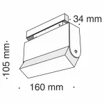 Накладной светильник Maytoni Track lamps TR013-2-10W3K-B Цвет арматуры черный Цвет плафонов черный