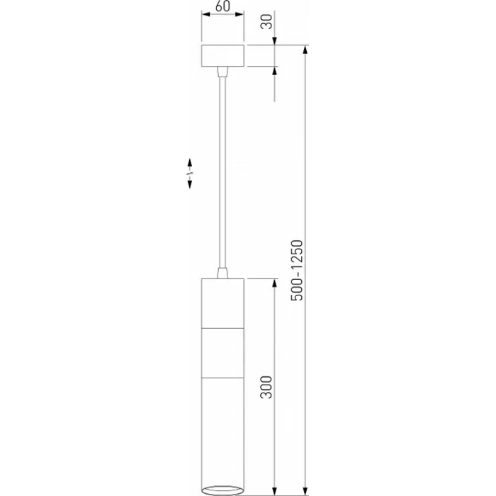 Подвесной светильник Eurosvet Viero 50097/1 белый/хром от ImperiumLoft