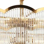 Подвесная люстра Stilfort Seauty 2121/03/16P Цвет плафонов прозрачный Цвет арматуры латунь