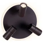 Спот Ambrella Wall 7 FW265/3 SCF кофе песок LED 6400K+4200K 16W+3W*3 D280*120 Цвет арматуры коричневый Цвет плафонов коричневый