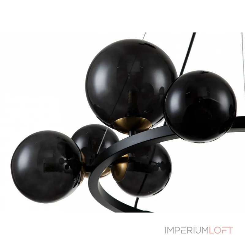 Подвесная люстра Indigo Molecola 11018/11P Black