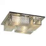 Потолочная люстра Lussole Lariano LSA-5407-04 Цвет арматуры хром Цвет плафонов прозрачный от ImperiumLoft