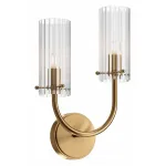 Бра Maytoni Arco MOD223WL-02BS1 Цвет арматуры латунь Цвет плафонов прозрачный от ImperiumLoft