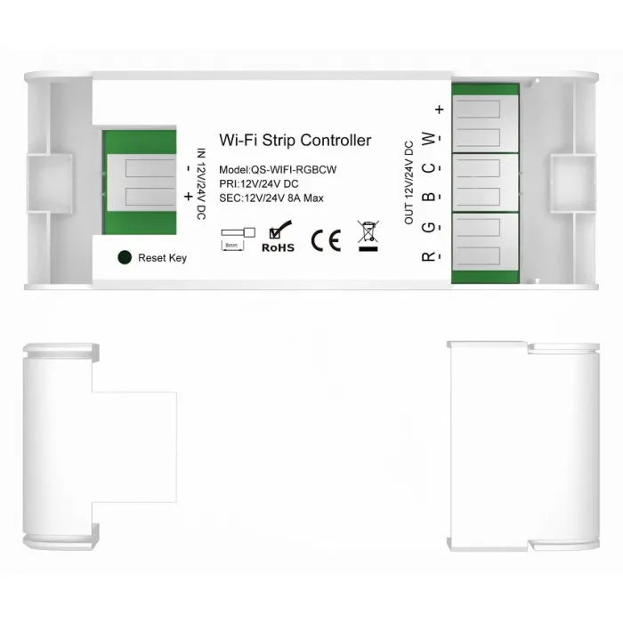 Контроллер-регулятор цвета RGBW Wi-Fi для смартфонов и планшетов ST-Luce Around ST9000.500.01RGBCW от ImperiumLoft