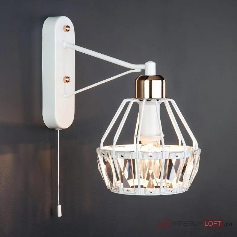 Бра Eurosvet Lord 70075/1 белый от ImperiumLoft