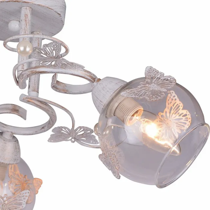 Потолочная люстра Arte Lamp Alessandra A5004PL-3WG Цвет арматуры золото Цвет плафонов прозрачный от ImperiumLoft