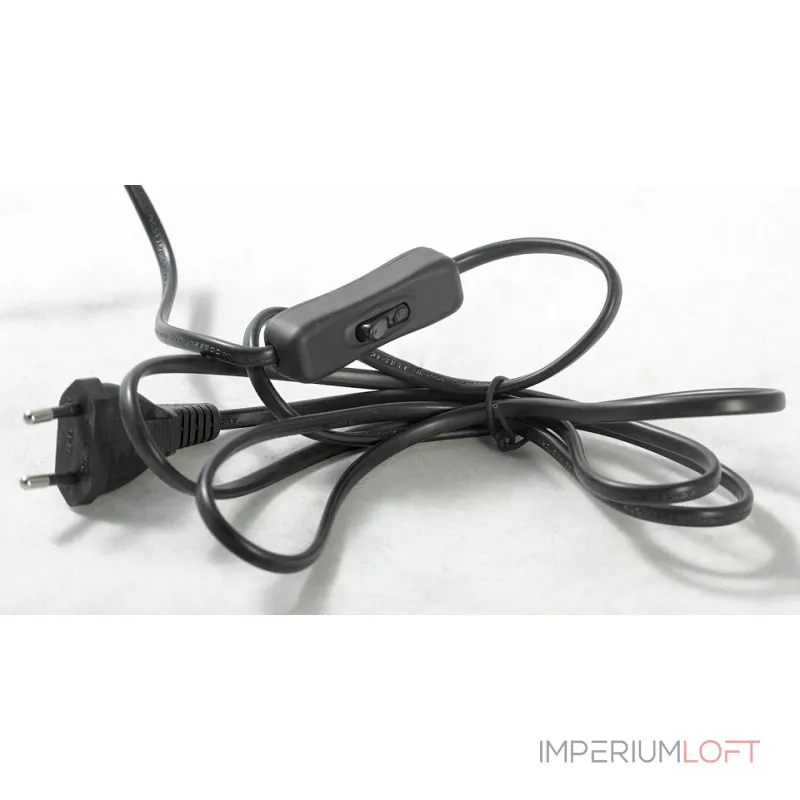 Настольная лампа офисная Lussole Sofia LST-4924-01 Цвет арматуры черный Цвет плафонов синий от ImperiumLoft