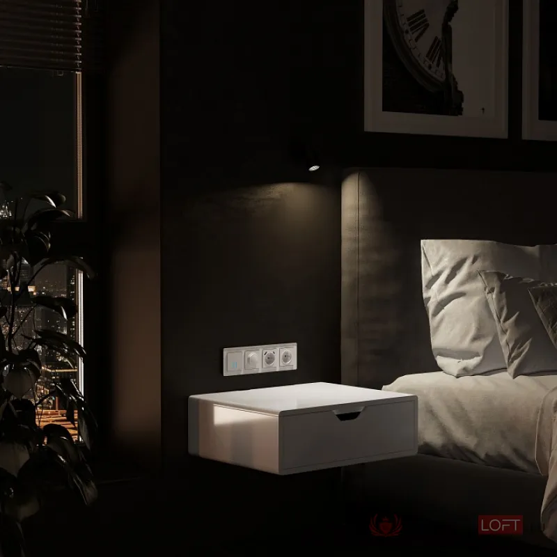 Рамка на 4 поста Werkel Acrylic белый a062131 от ImperiumLoft