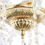 Подвесная люстра Maytoni Doris DIA881-PL-15-G Цвет арматуры золото Цвет плафонов прозрачный от ImperiumLoft