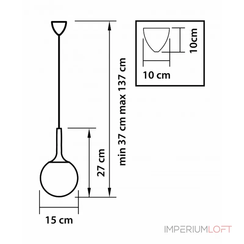 Подвесной светильник Lightstar Globo 813013 