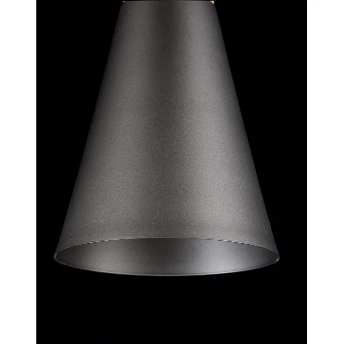 Подвесной светильник Maytoni Bicones P359-PL-140-C Цвет арматуры серый Цвет плафонов коричневый от ImperiumLoft