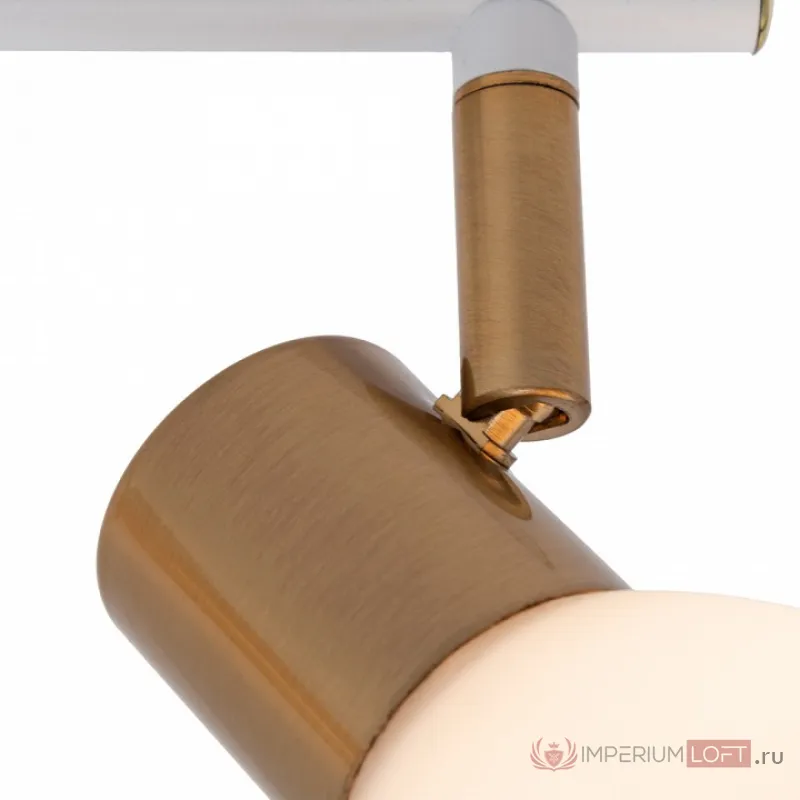 Спот Arte Lamp Falena A3117PL-2WH Цвет арматуры Белый Цвет плафонов Белый от ImperiumLoft