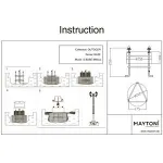 Крепление для уличных светильников Maytoni Base S-BASE-SMALL Цвет арматуры черный от ImperiumLoft